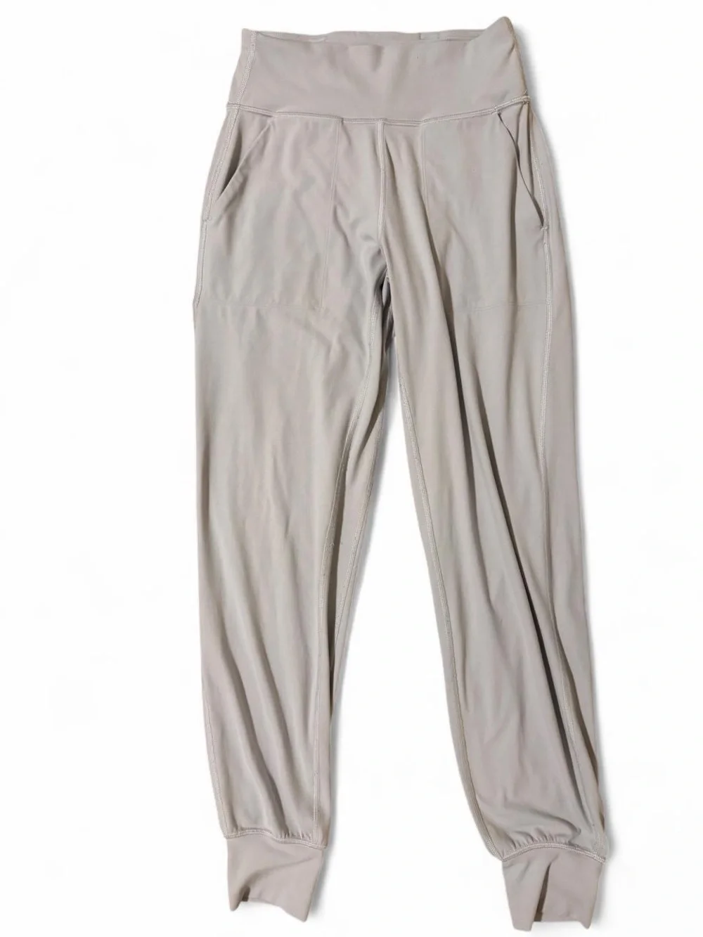 lululemon athletica Women's Light Taupe High-Rise Leggings